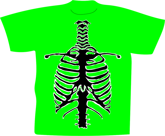 Green Skeleton Tee